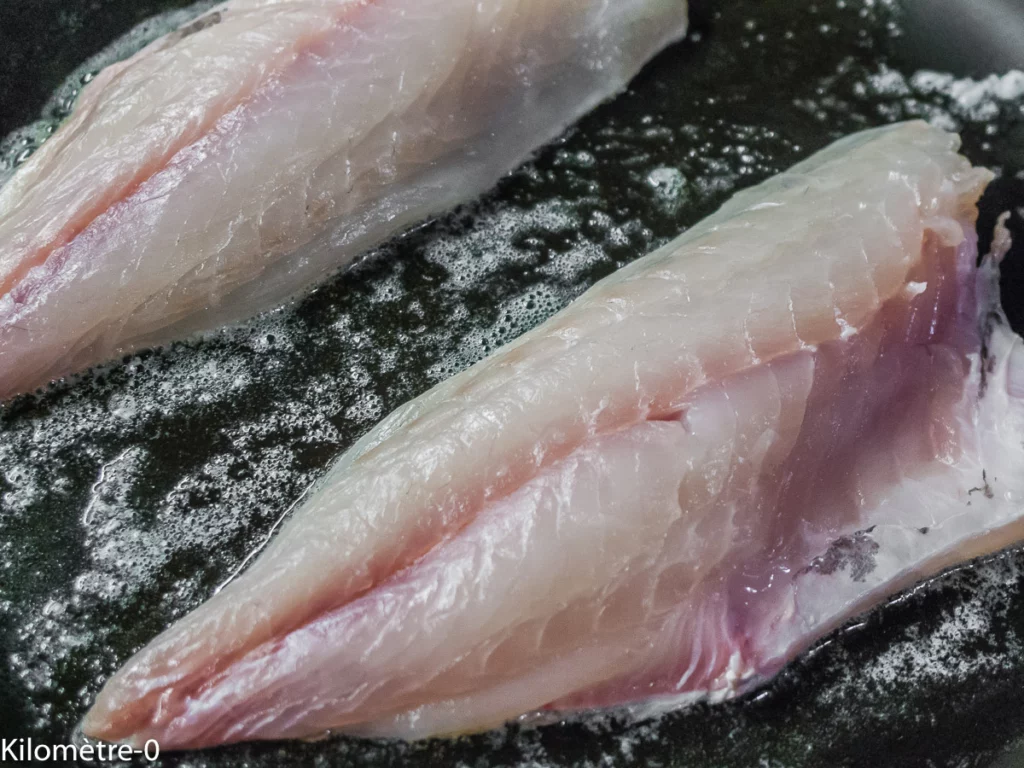 Daurade aux pommes et au cidre - Étape 4