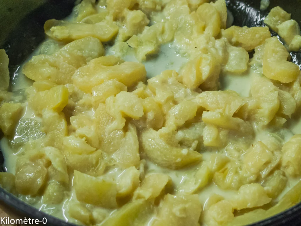 Daurade aux pommes et au cidre - Étape 3