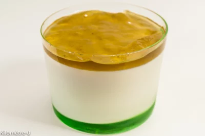 Photo de recette de panna cotta, verveine, facile, rapide, dessert, italien, cuisine du monde, cusine italienne, Kilomètre-0, blog de cuisine réalisée à partir de produits de saison et issus de circuits courts