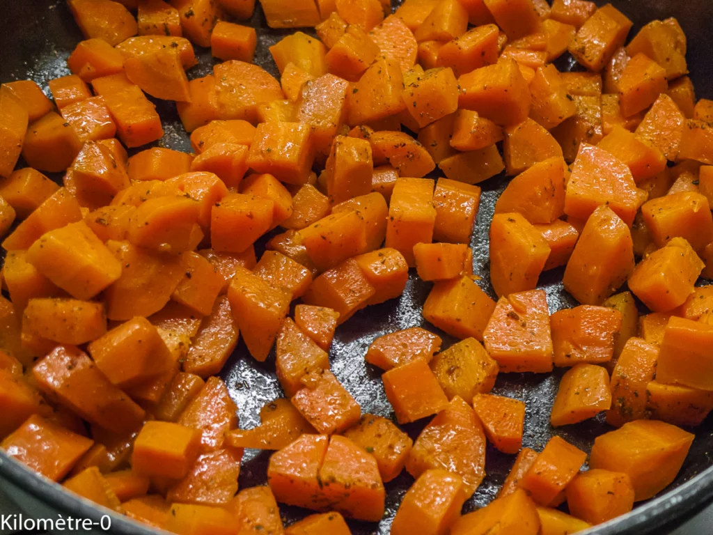 Bar aux carottes et aux épices - Étape 4