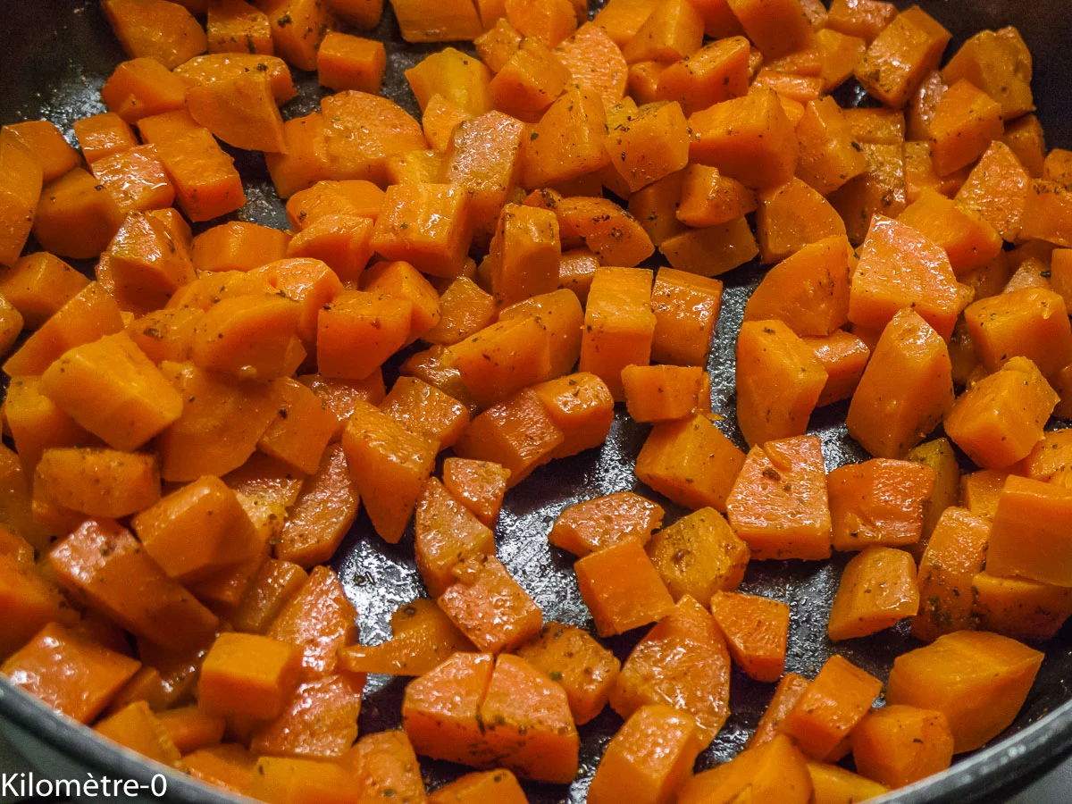 Photo de recette de Kilomètre-0, blog de cuisine réalisée à partir de produits de saison et issus de circuits courts