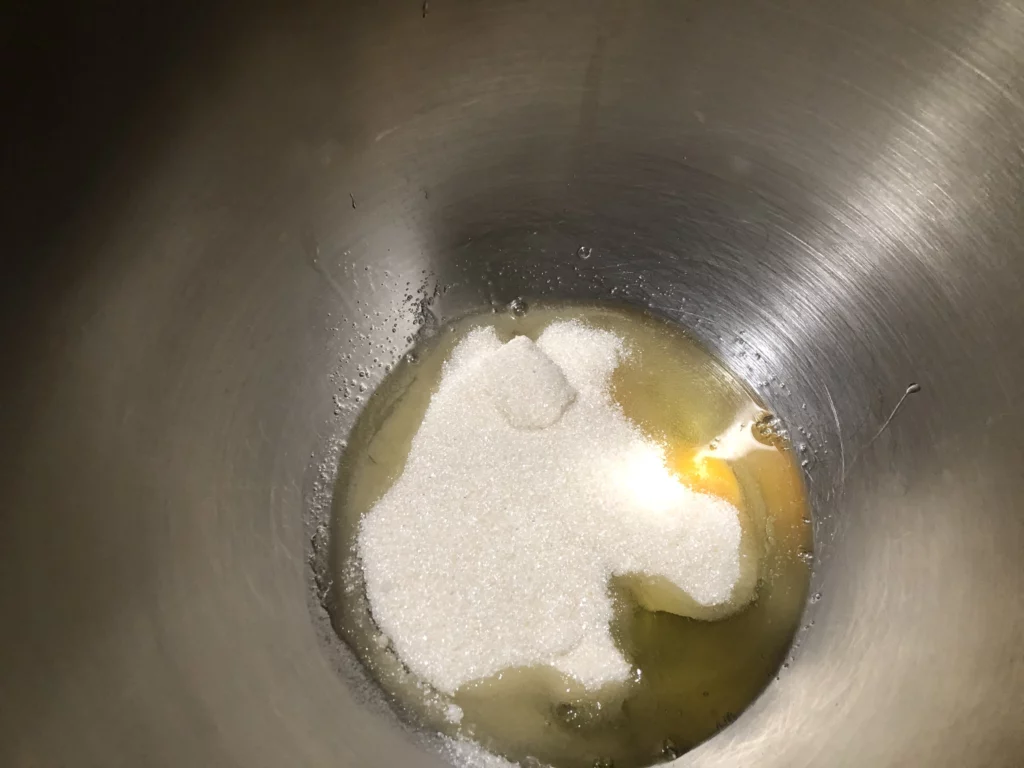 Gâteau du matin au chocolat et à l&rsquo;orange - Étape 1