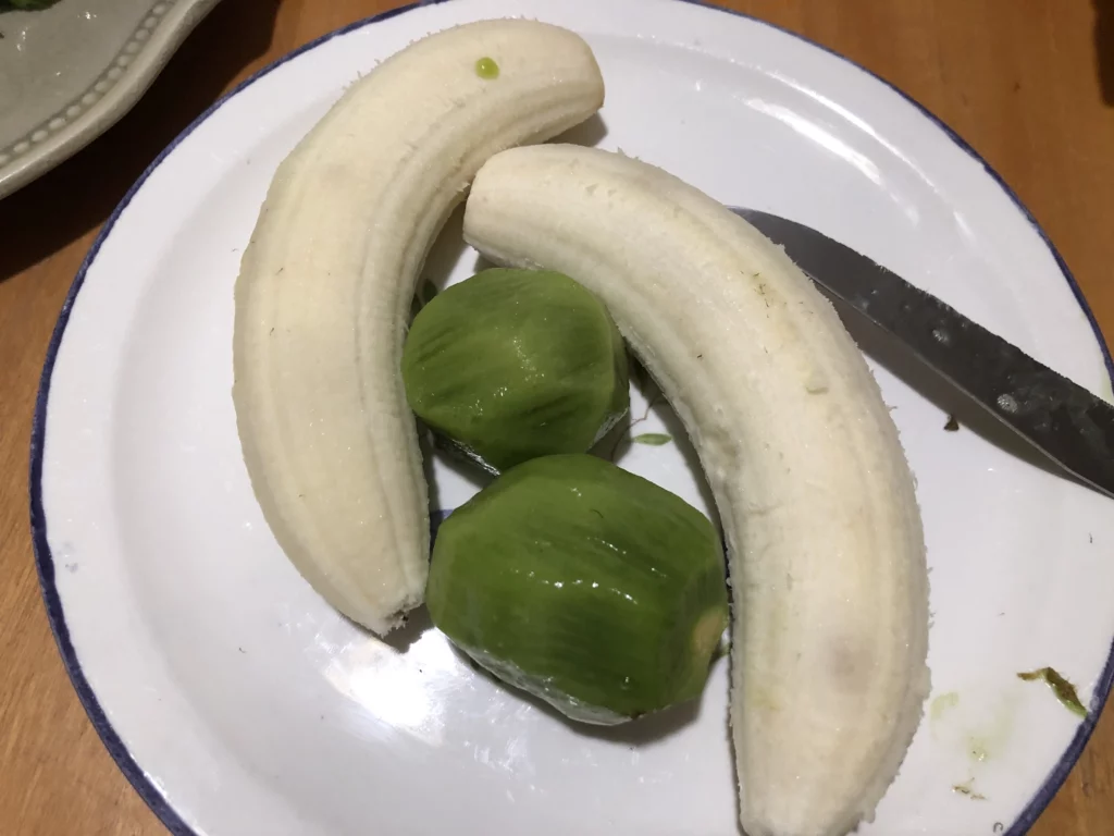 Salade de truite fumée aux fruits d&rsquo;hiver - Étape 1