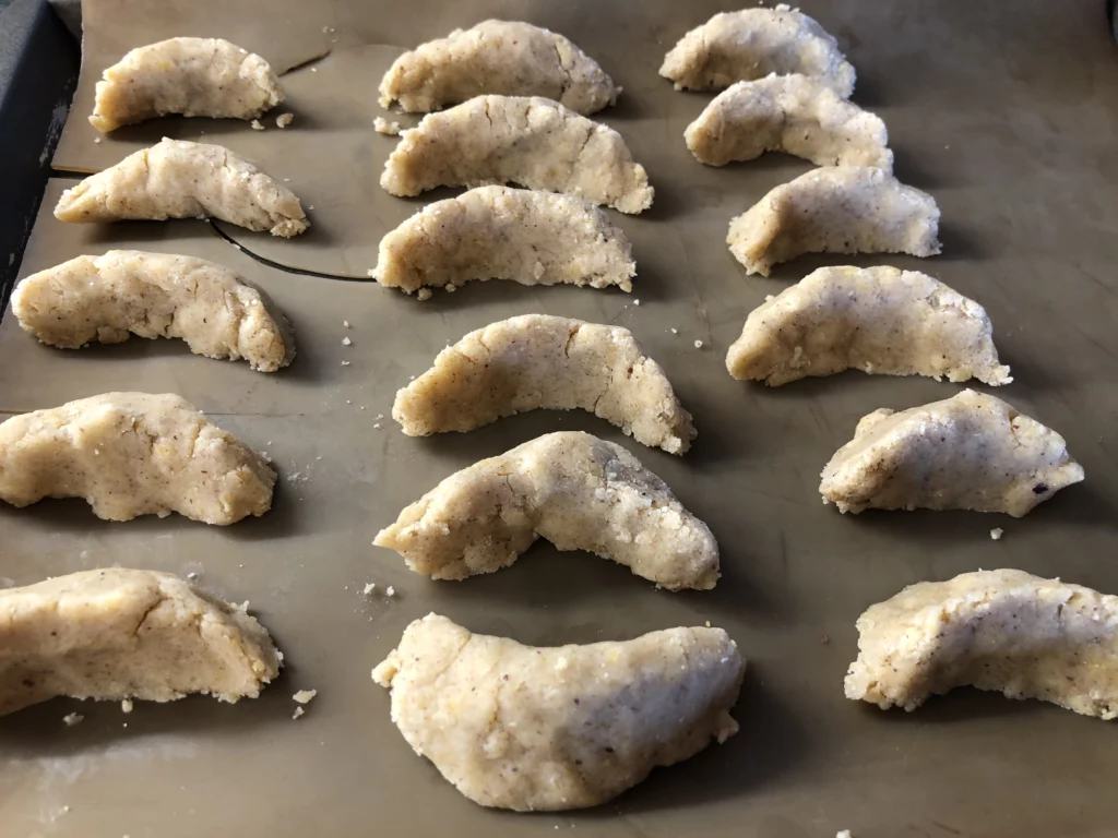 Croissants vanillés (vanilkové rožky) - Étape 6