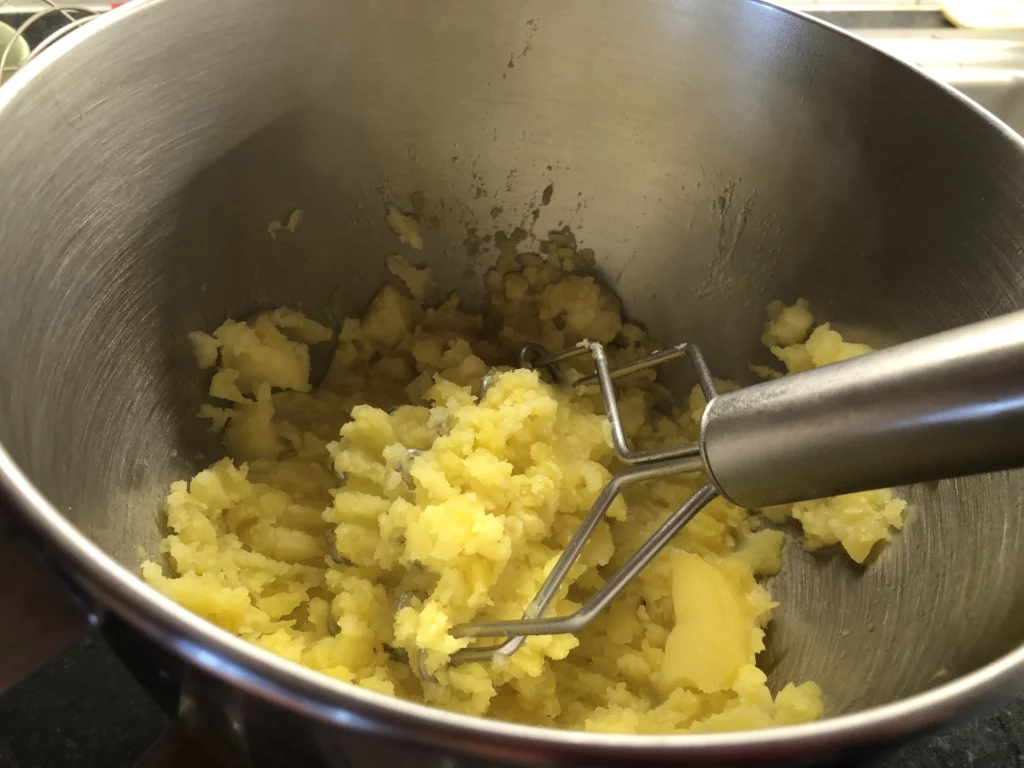 Galettes de pommes de terre - Étape 2