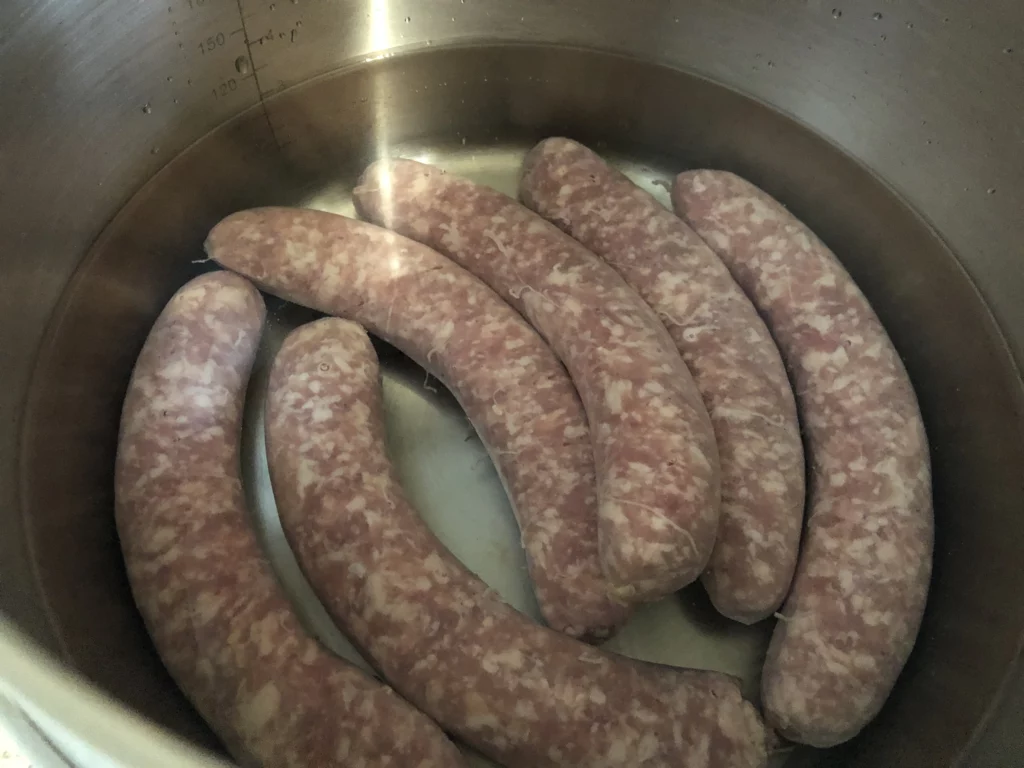 Mijoté de saucisses aux épices - Étape 2