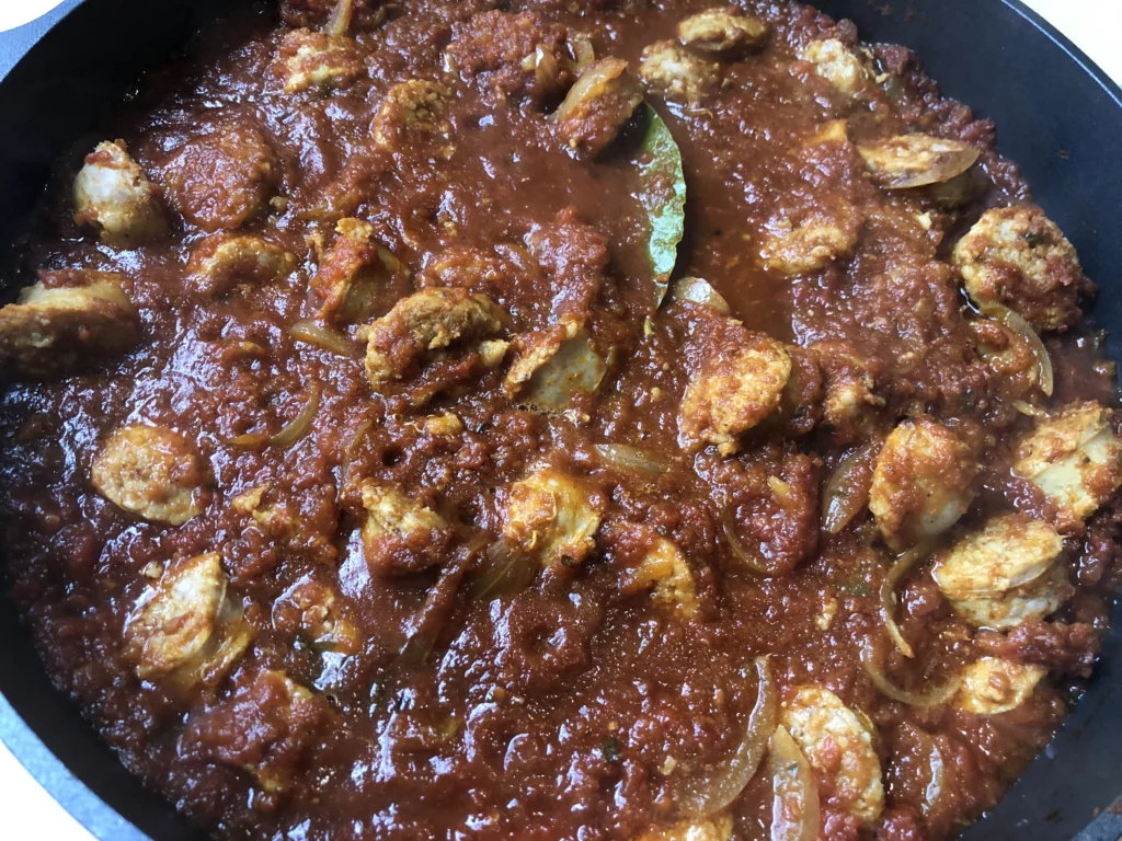 Mijoté de saucisses aux épices - Étape 9