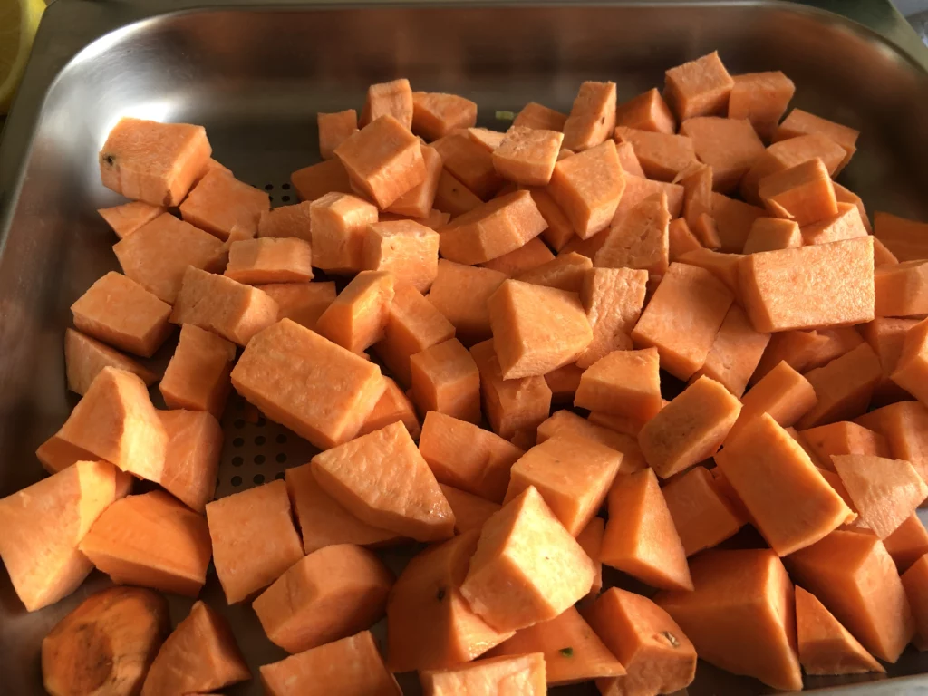 Salade de légumes d&rsquo;hiver - Étape 2