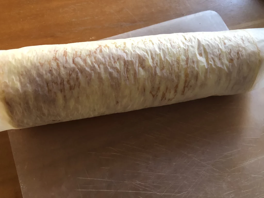 Bûche salée au saumon et à la ricotta - Étape 9