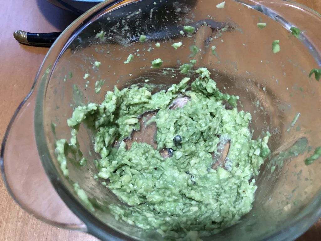 Millefeuilles de truite, avocat et saumon à la fève tonka - Étape 2