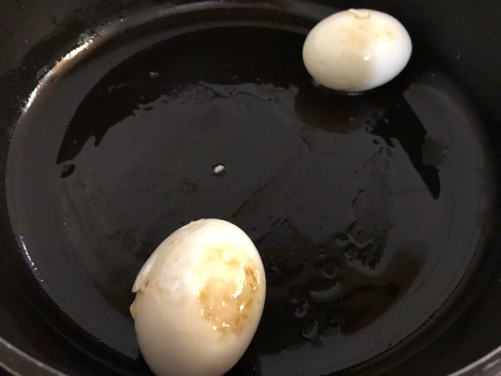 Curry d&rsquo;oeuf (Birmanie) - Étape 2