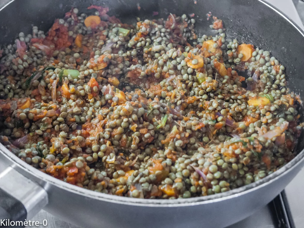 Bolognaise végétarienne - Étape 6