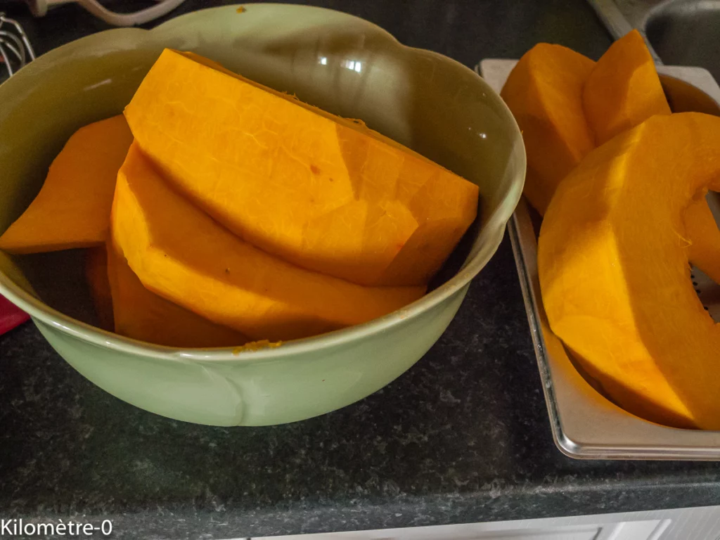 Pizza de citrouille aux saucisses épicées - Étape 2