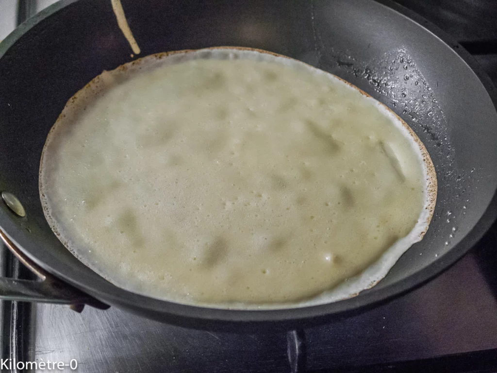 Gâteau de crêpes au mandarine curd - Étape 2