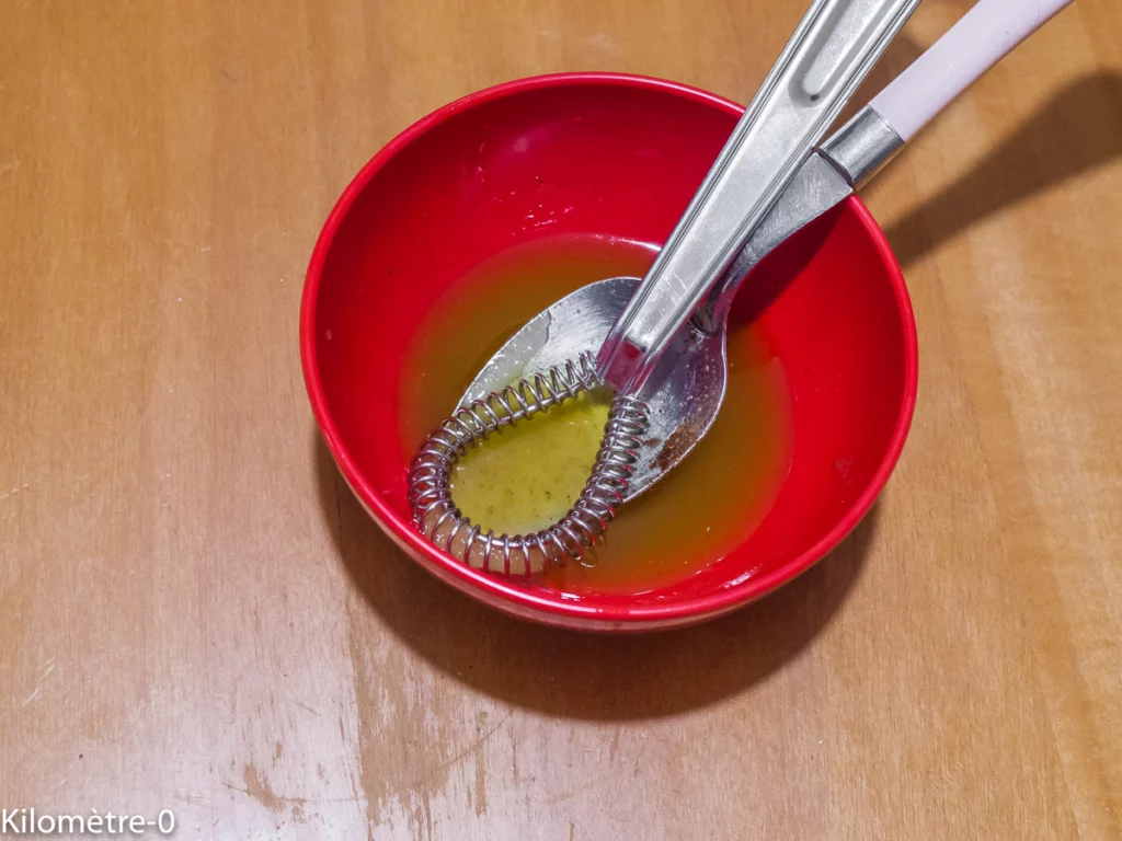 Salade de patates douces aux oranges - Étape 4