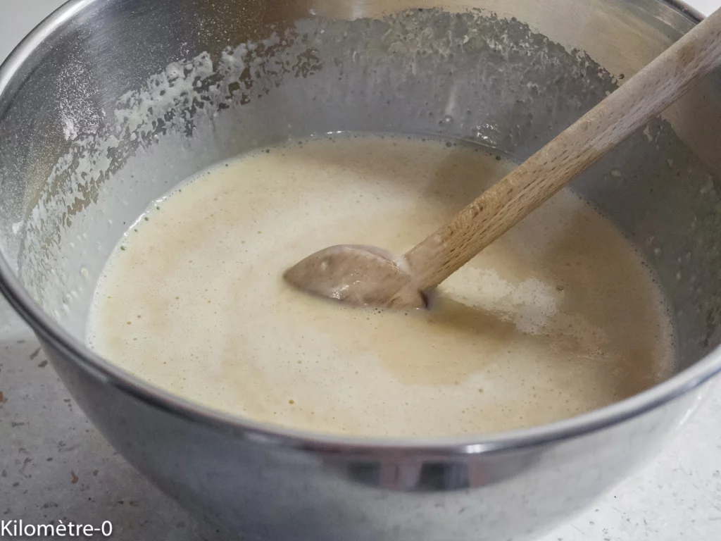 Crêpes au miel et au citron - Étape 3