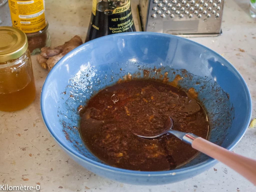 Porc laqué (cuisine chinoise) - Étape 2