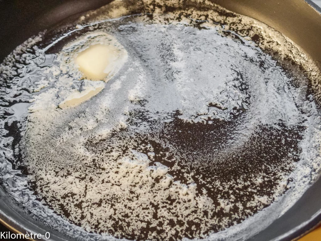 Kaiserschmarrn, crêpe impériale autrichienne - Étape 11