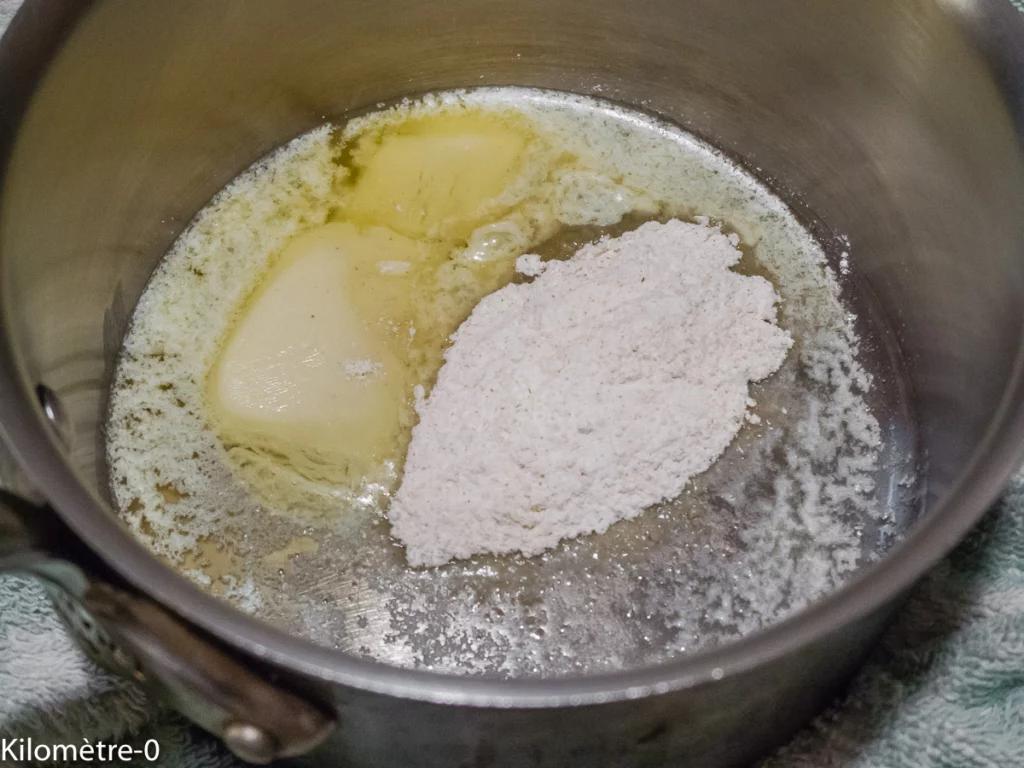 Poule au pot, sauce blanche - Étape 4