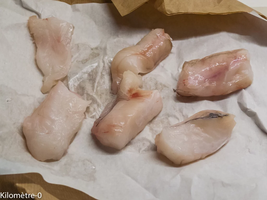 Brochettes de lotte au citron - Étape 1