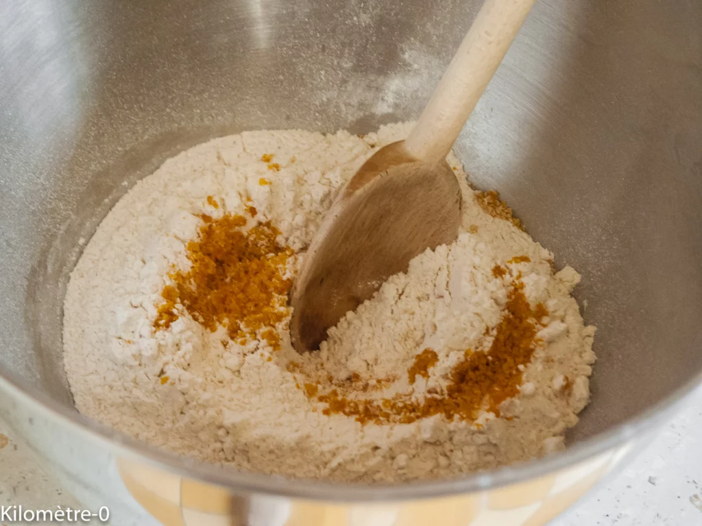 Buns, biscuits britanniques - Étape 2