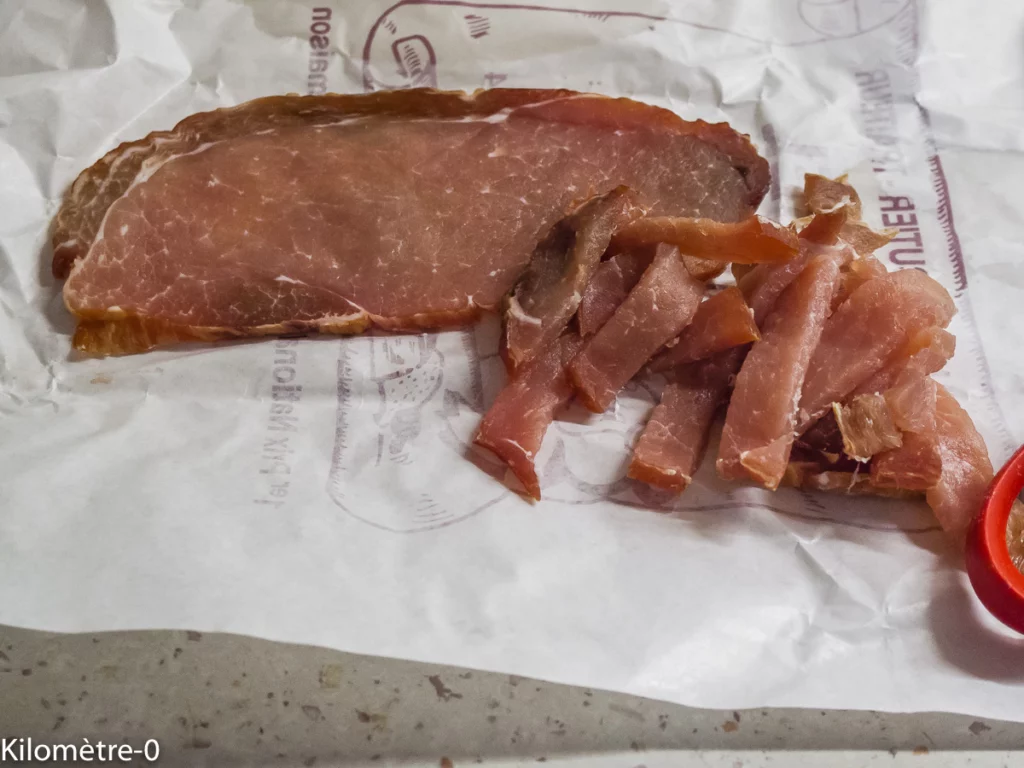 Poêlée de radis noirs au bacon - Étape 2