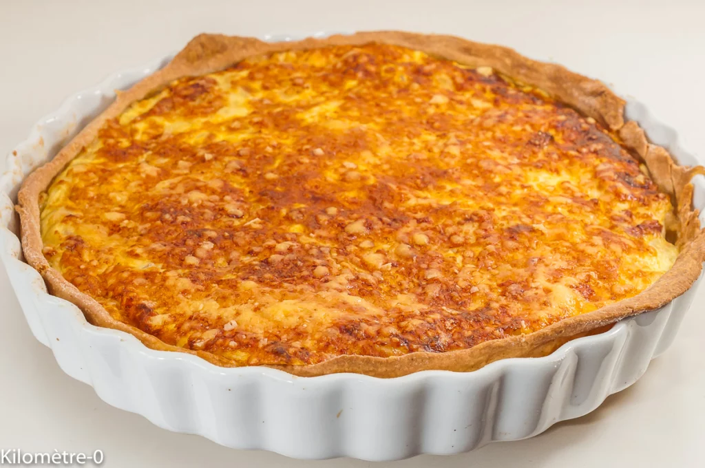 Quiche à l&rsquo;oignon et à la poitrine fumée - Étape 11