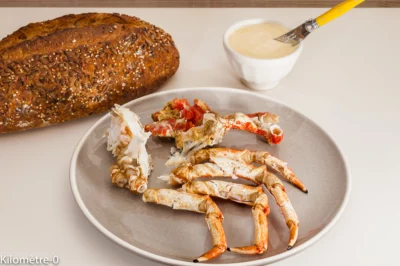 Comment décortiquer une araignée, préaparer une araignée de mer, de Kilomètre-0, blog de cuisine réalisée à partir de produits de saison et issus de circuits courts