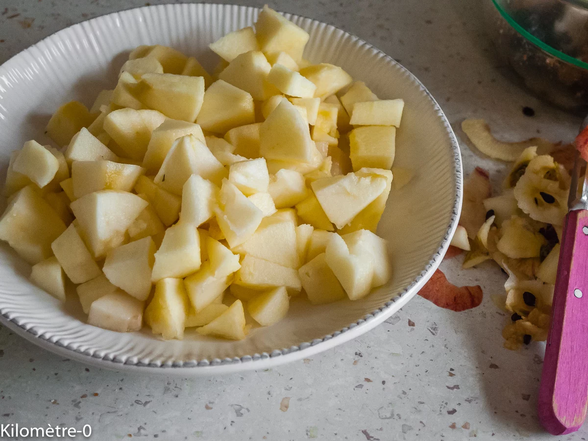 Photo de recette de Kilomètre-0, blog de cuisine réalisée à partir de produits de saison et issus de circuits courts
