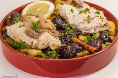 Photo de recette de riche pot sarrasinois, cuisine médiévale, Moyen-âge, poulet, épices, fruits, facile, Kilomètre-0, blog de cuisine réalisée à partir de produits de saison et issus de circuits courts