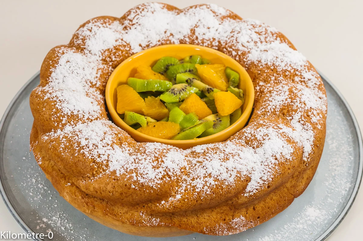 Photo de recette de cake, gâteau, crème fraiche, facile, rapide, goûter, bio, fruits, salade de fruits, Kilomètre-0, blog de cuisine réalisée à partir de produits de saison et issus de circuits courts