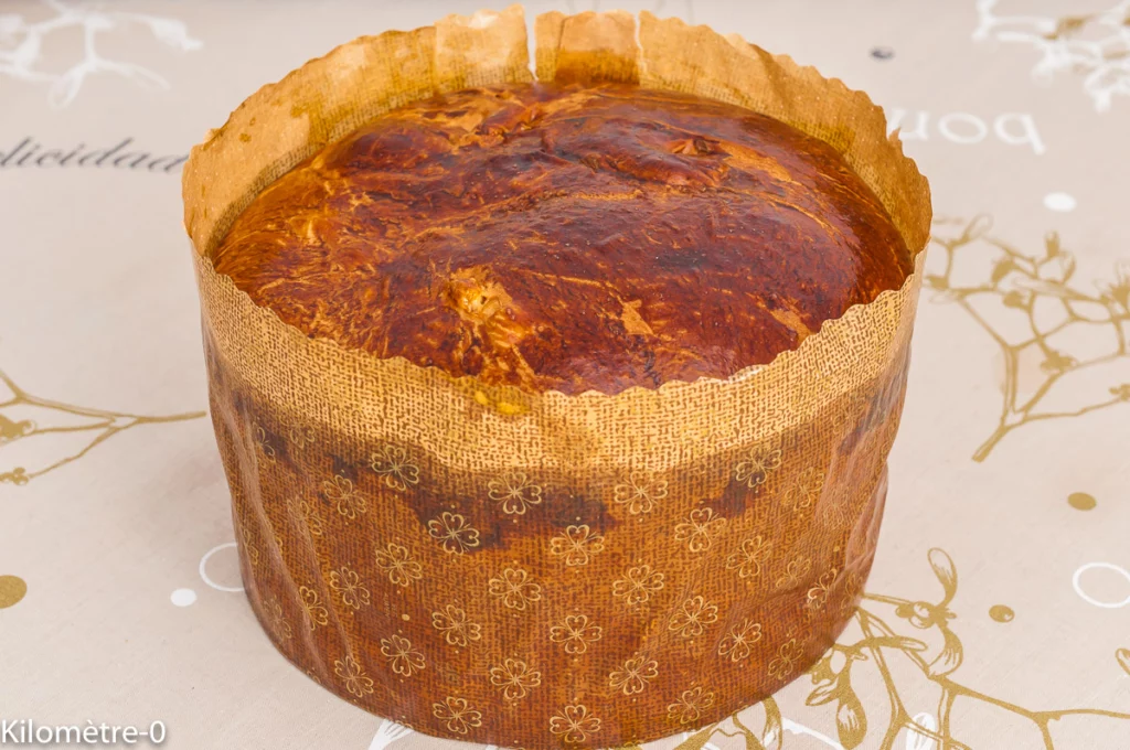 Kulich, brioche pascale Russe - Étape 11
