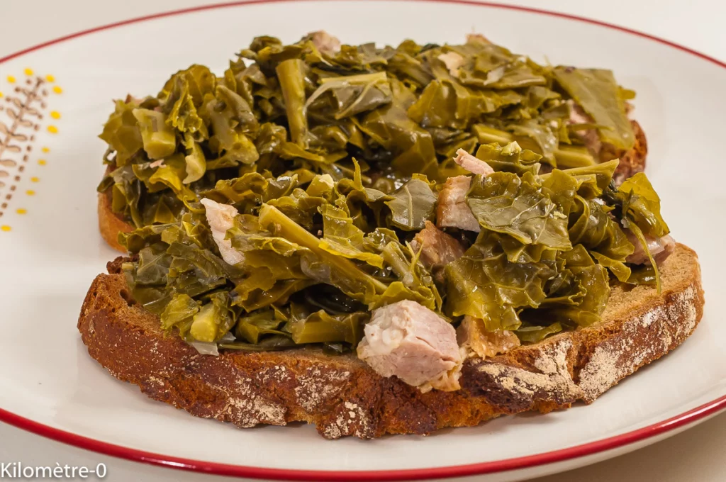 Brouet de choux verts au lard - Étape 5