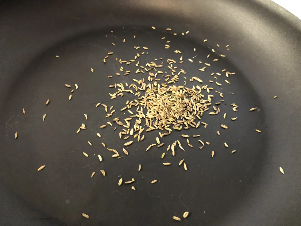 Poêlée de patates douces - Étape 2