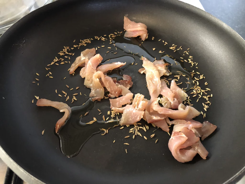 Poêlée de patates douces - Étape 3