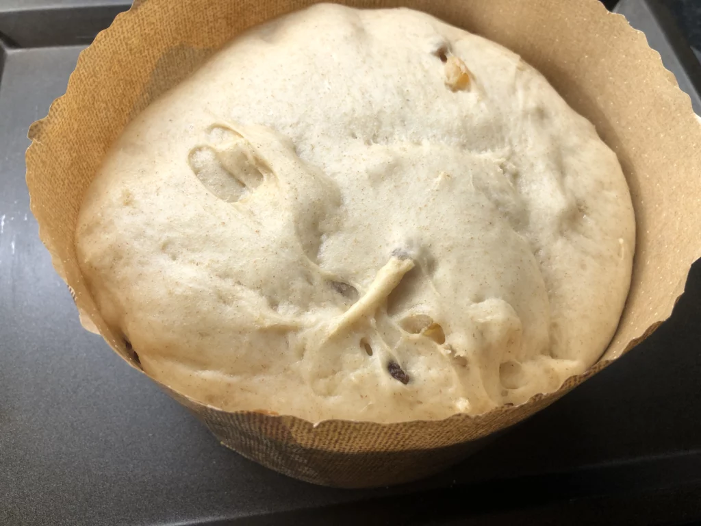 Kulich, brioche pascale Russe - Étape 9