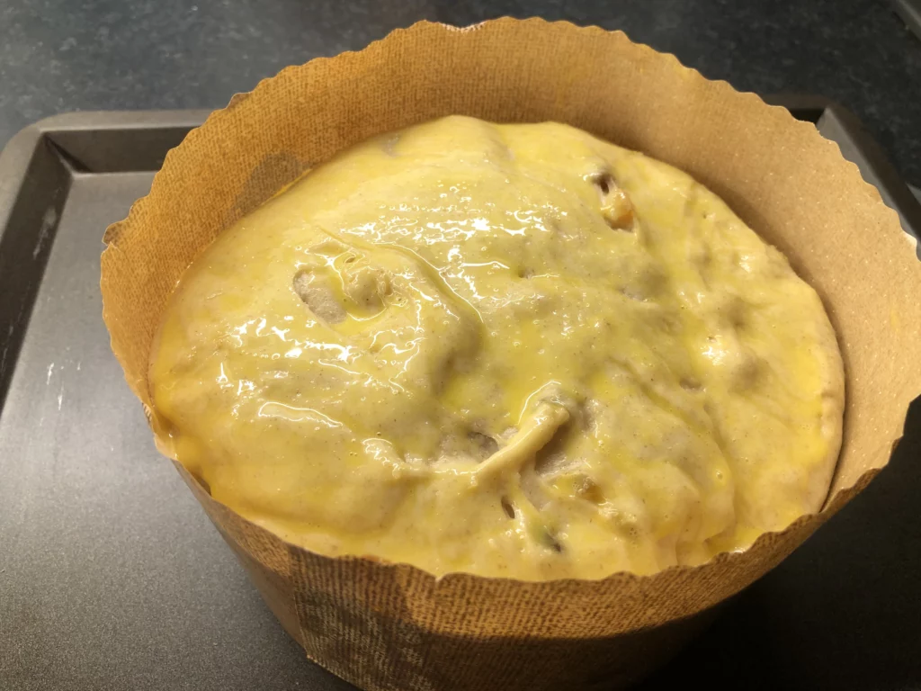 Kulich, brioche pascale Russe - Étape 10