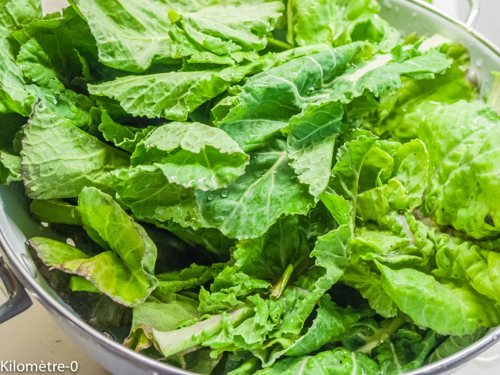 Brouet de choux verts au lard - Étape 2