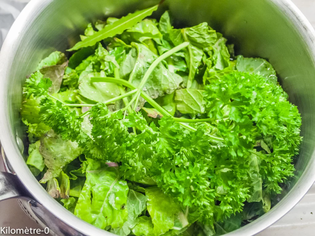 Brouet de choux verts au lard - Étape 3