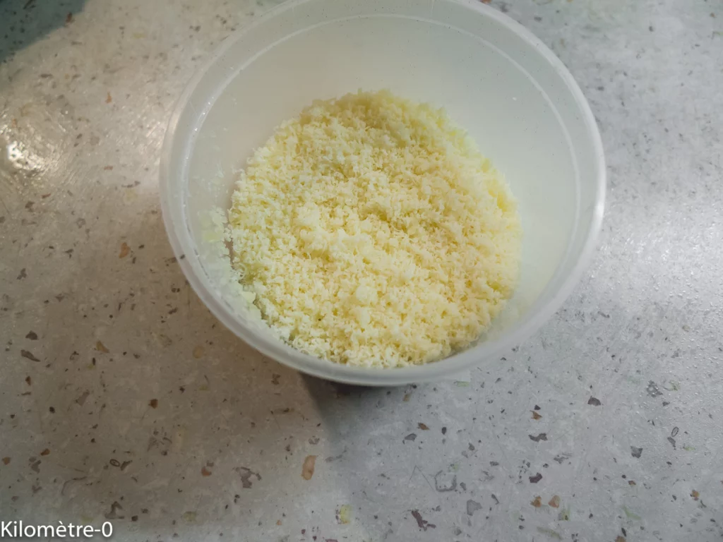 Chou blanc à l’emmental - Étape 7