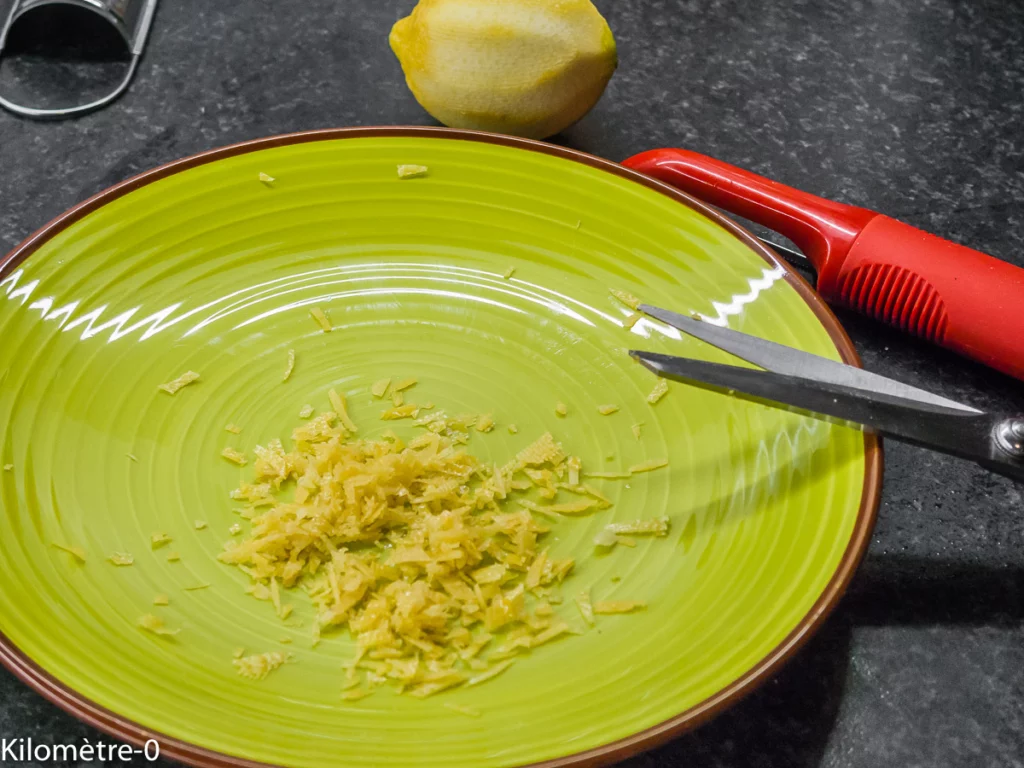 Gâteau léger au citron et au skyr - Étape 1