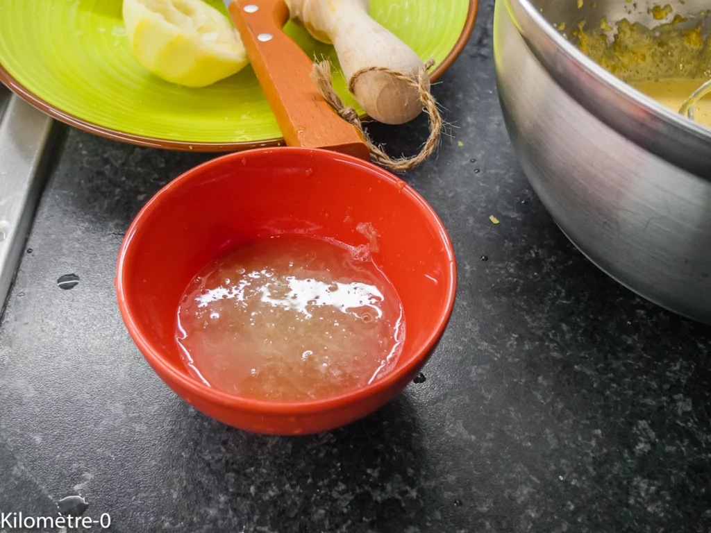 Gâteau léger au citron et au skyr - Étape 4