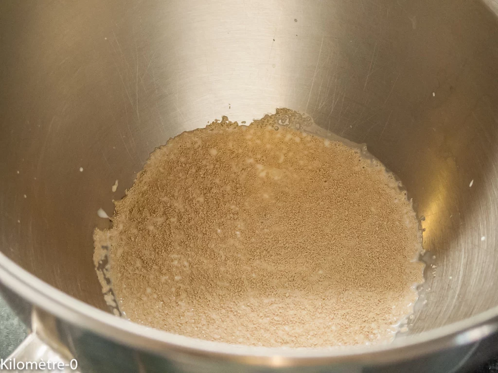 Kulich cruffin, brioche de Pâques orthodoxes - Étape 1