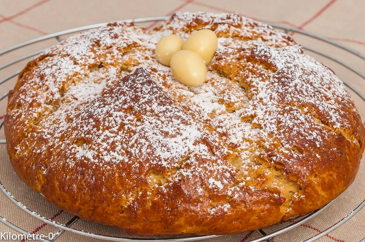 Photo de recette de brioche autrichienne, Autriche, Pâques, pinze, facile, bio, orange, citron, légère, healthy, Kilomètre-0, blog de cuisine réalisée à partir de produits de saison et issus de circuits courts