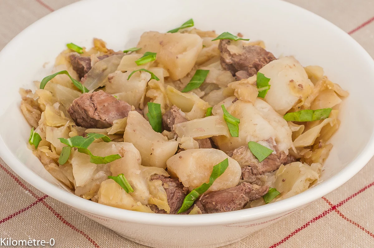Photo de recette de canard au navet, chou, cuisine chinoise, facile, rapide, healthy, bio, légumes, automne, hiver, Kilomètre-0, blog de cuisine réalisée à partir de produits de saison et issus de circuits courts