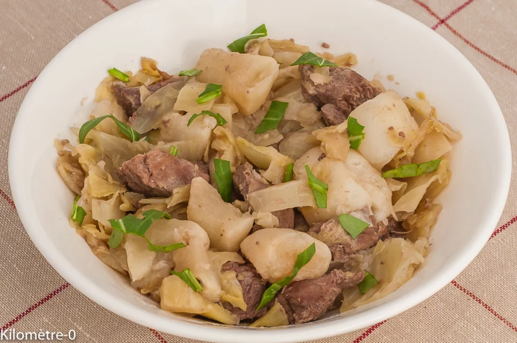 Canard aux navets et au chou - Étape 6