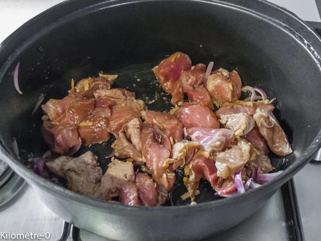 Porc mariné (recette japonaise) - Étape 6