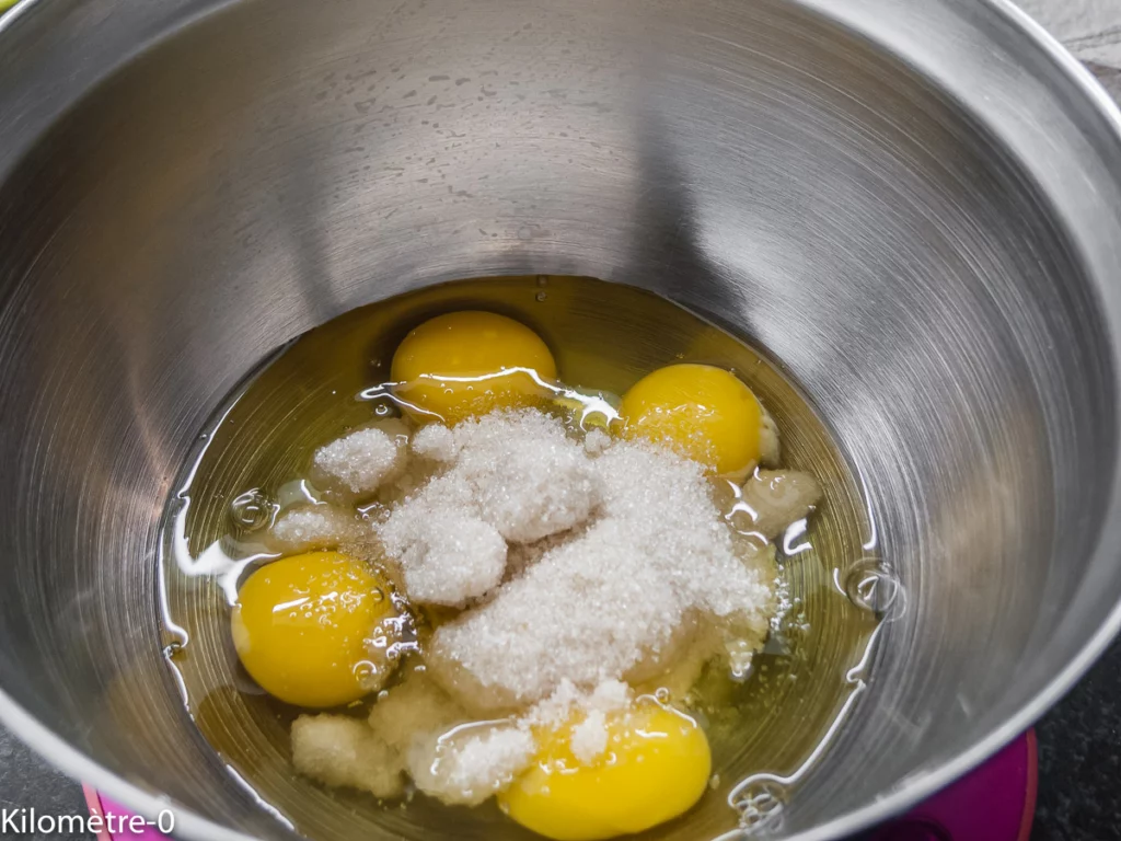 Flan au café et au lait frais entier - Étape 3