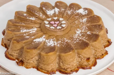 Photo de recette de flan facile, café, laitage, lait frais, dessert, rapide, léger, heathy, économique,  Kilomètre-0, blog de cuisine réalisée à partir de produits de saison et issus de circuits courts