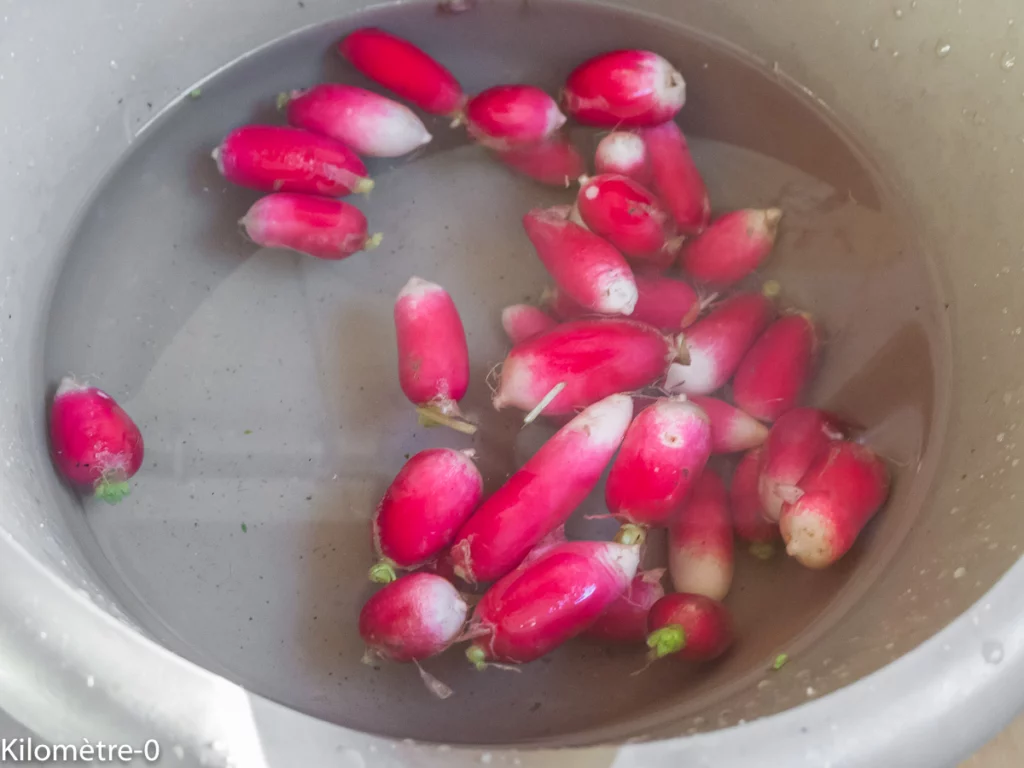 Salade de betteraves, pâtes et jambonneau - Étape 3